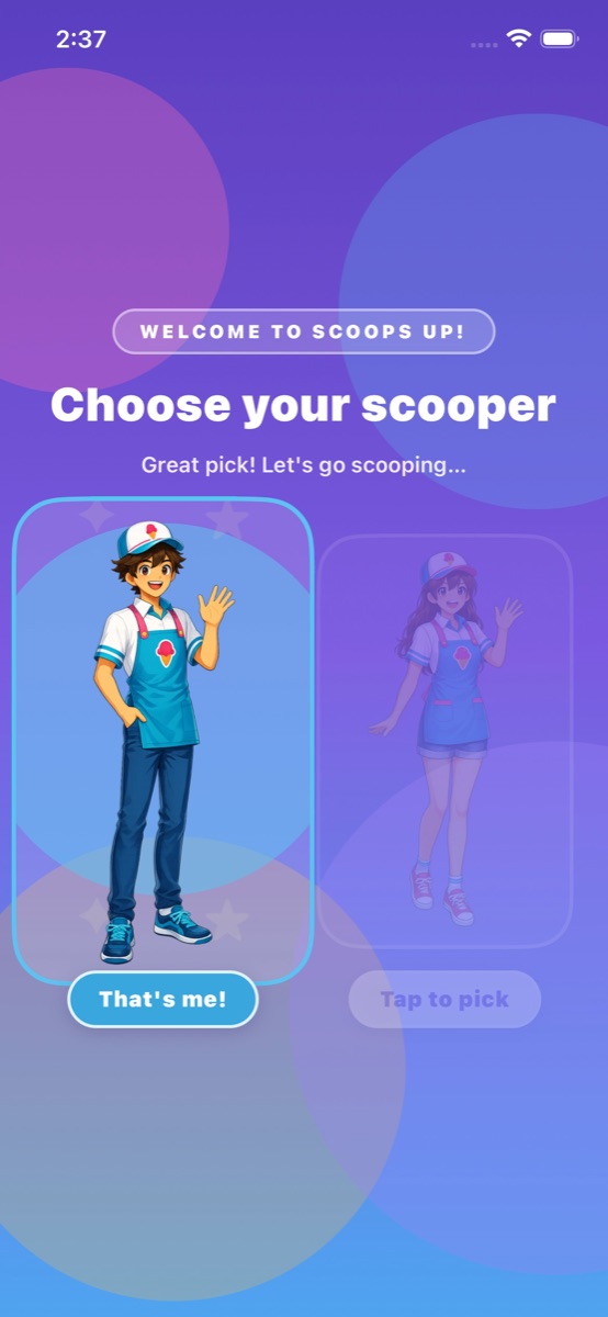 Choose your scooper